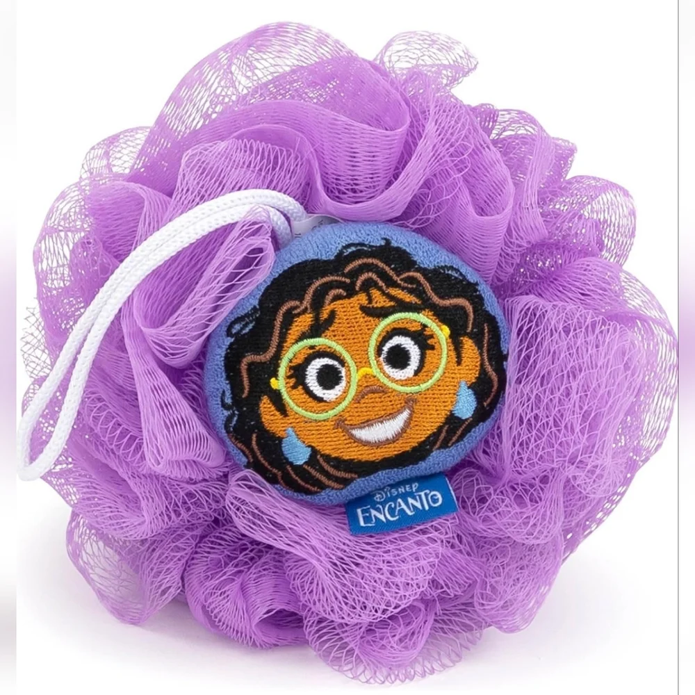 Disney Encanto Shower Curtain & Loofahs